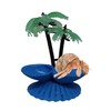 Hermit Crab Food and Water Dish, Decorative Palm Tree Feeder