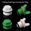 TopHomer 5 Pcs Outer Hex Male Threaded End Cap Plugs
