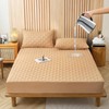 Waterproof Fitted Sheet Double Waterproof Sheets Absorbent Quick Drying Bed