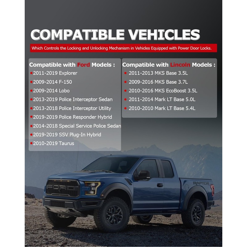 1ST Front Right Door Lock Actuator Latch Assembly Fits for