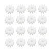Plastic Gear Wheels, 10 Teeth, Hole Diameter 0.1 inch (2 mm), Thickness 0.2 inch (5 mm), Diameter 0.2 inch (6 mm), For Car Motor Shafts, Pack of 20