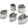 Yoshikawa YJ2790 Vegetable Cutter, Cherry Blossom Cutter, 5-piece Set, Cooking