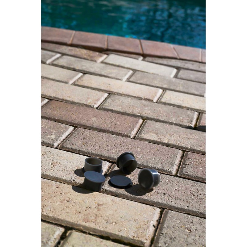 SummitLink Pool Fence Hole Plug Deck Patio Ground Cover Caps