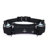 Adjustable Running Belt with Zip Pocket, 2 Water Bottles, 2