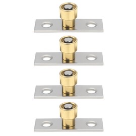 Be In Your Mind 4Pcs 12mm Sliding Door Guide Locator Stainless Steel Drawer Soppers for Wooden Door Moving Doors Glass Barn Doors Sliding Doors 12x14mm