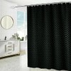 Householdfurnishing Super Quality Waterproof Polyester bathroom Shower Curtains with hook