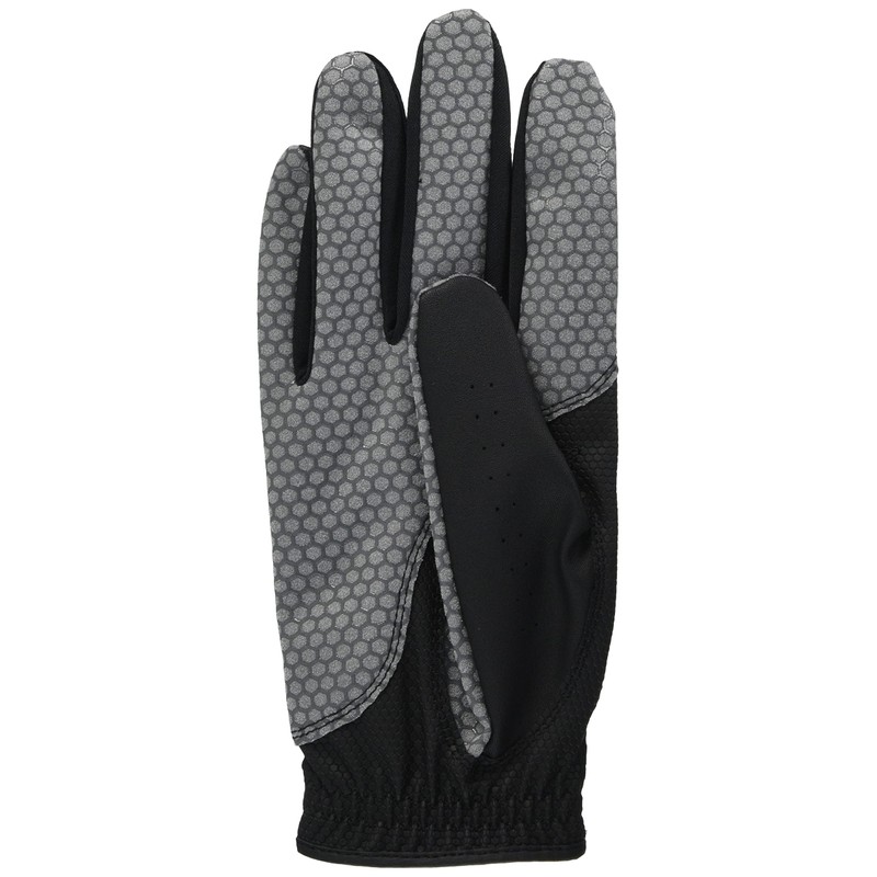 LYNX LXGL-8659 Men's Golf Gloves, Unofficially Certified, Right Hand, Black,