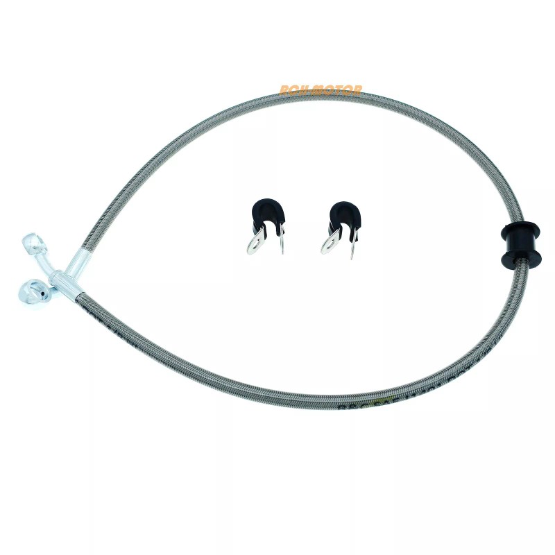 R&C New Rear Braided Brake Hose Line For Can-Am Outlander