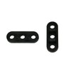 FYHJNC 20Pcs Black Plastic Tent Rope Fasteners, Sturdy Tents Rope