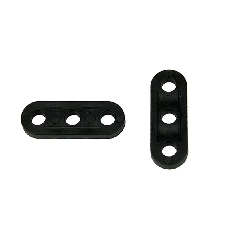 FYHJNC 20Pcs Black Plastic Tent Rope Fasteners, Sturdy Tents Rope