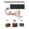 Tonton 7-in-1 Solar Panel Connector Kit, Universal M-C-4 Cable to