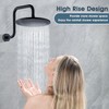 LSWYYP Rotatable Shower Arm,Stainless Steels Adjustable Shower Head Pipe Extension