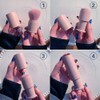 Retractable Kabuki Foundation Brush Travel Face Blush Brush for Mineral