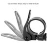 VGEBY Bicycle Seatpost Clamp, Aluminum Alloy Quick Release Road Bike