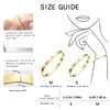 Generic BOLAGTIER Gold Plated Bracelet with Cubic Zirconia Stones Stainless