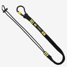 BearTOOLS ANSI-Approved Tool Lanyard with Spring Screw Lock Carabiner - 3Ft Heavy-Duty, Max load 17lbs - Premium Nylon Tether - Adjustable Loop - Prevent Falling Objects - Shock Absorbing Lanyard