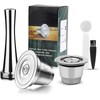 BRBHOM Stainless Steel Coffee Capsules Compatible with L'OR Barista LM8012