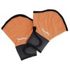 Fashy Neoprene Training Gloves with Velcro - Orange/Black, Small