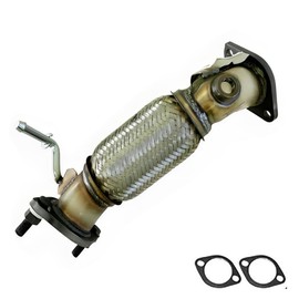 Northeastern Exhaust-Stainless Steel Front Flex Pipe Compatible for 2011-2014 Sonata 2.4L Federal Emission without Sport Package models-Include Gaskets