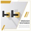 Angle Simple Bathroom Towel Hook 2 Pack, SUS 304 Stainless