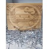 Cartoon Kitty Laser Engraved Cutting Board