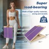 Adjustable Foot Incline Wooden Slant Board For Calf Stretching,440lb Capacity,