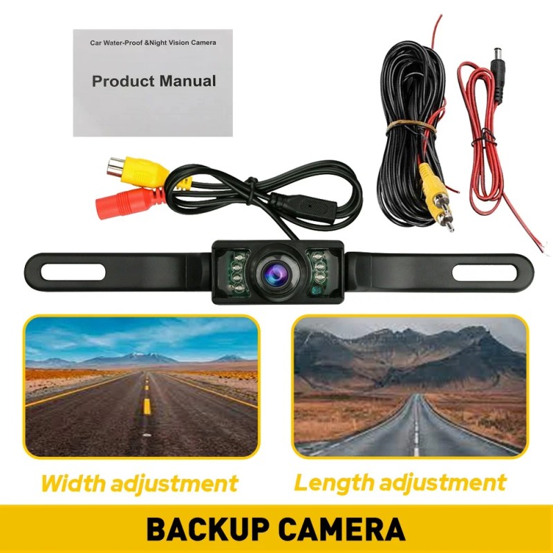 Parking Camera Wide 170° Waterproof Night Vision Car Rear View