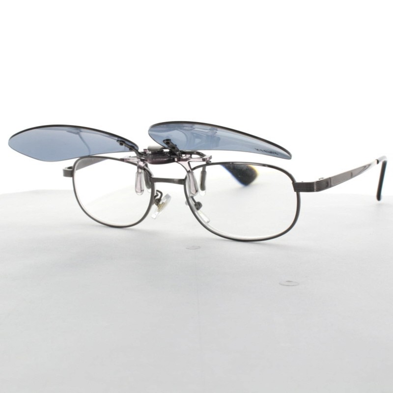 MEIGAN 9324-02 Meigan Sunglasses, Clip-on Keeper, Flip-up, UV Protection &