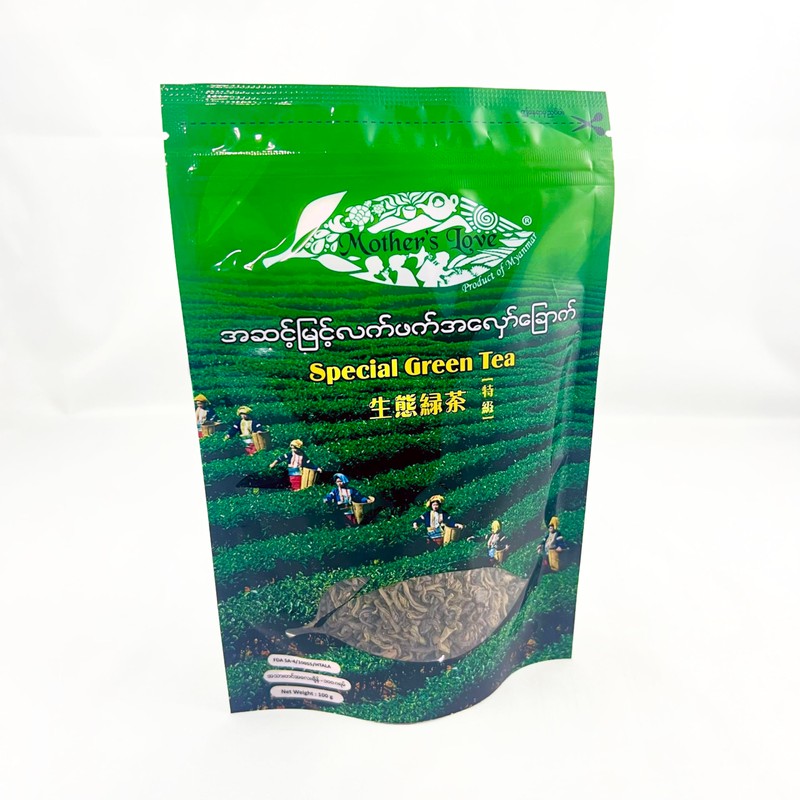 Mother's Love Myanmar Tea (Special Green Tea (100g))