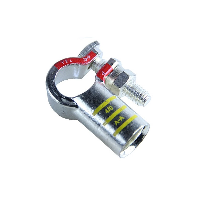 4/0 Ga. Positive Right Elbow Battery Terminal - (1 Per