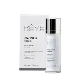 Reve Dermatologique  ClareSkin Serum - Suero Facial Aclarante - Extracto de Aristotelia Chilensis - Vitamina C, Vitamina E  Control de manchas - Todo 