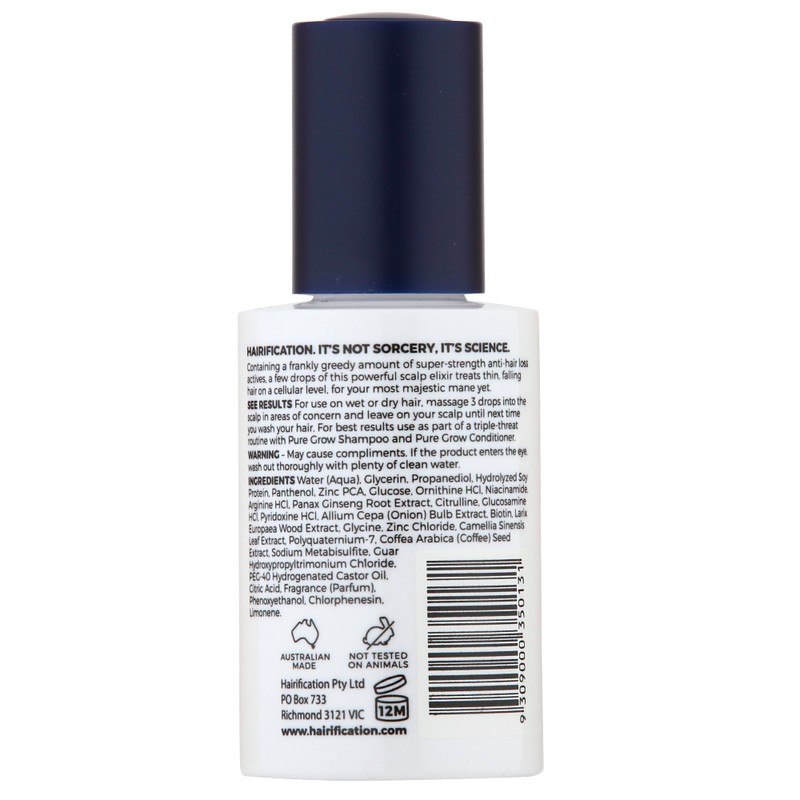 Hairification Pure Grow Hair Growth Intensifying Serum 50ml