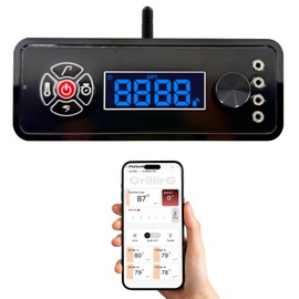 WiFi Control Board Replacement for Masterbuilt Gravity Series 560/800/1050 Digital Charcoal Grill & Smoker, Smart App-Enabled Controller with Timer, Boost & Winter Mode, 4 Probe Monitoring