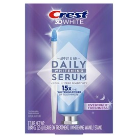 Crest Whitening Emulsions Overnight Tooth Whitener 0.88 Oz Freshens Breath
