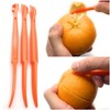 DaylyFav Orange Peelers Cirtus Peels Remover Tool, Citrus Peeler for