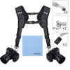 ZTO Ztowoto Double Shoulder Strap for Camera Strap, Quick Release,