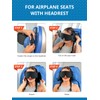 SARISUN Travel Pillow for Airplanes, Upgraded Airplane Pillow with 3D