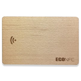Maple Virtual Business Card | NFC Business Card | Wood Business Card | NFC Business Card | No Monthly Fees