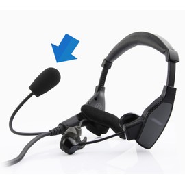 LEFXMOPHY Windscreen for Bose Proflight Series 2 Aviation Headset Mic Cover Spongue Pop filter 3-Pack Microphone Foam