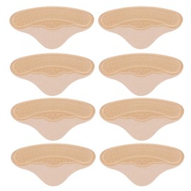 Oruola 4 Pairs Heel Pads for Boots, Heal Pads for Shoes Women, Comfort Soft Gel Heel Grips for Shoes Too Big, Shoe Inserts for Women Too Big, Prevent Heel Slip and Blister