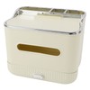 Tissue Box Organizer Multifunctional PP Plastic Space Saving Portable for