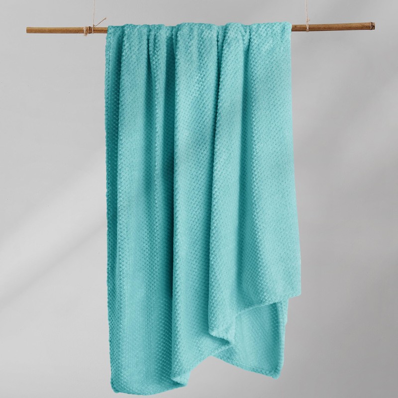 DecoKing Henry Cuddly Blanket, Soft, Fleece Microfibre Bedspread in Scandinavian