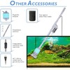 hygger Electric Aquarium Vacuum Gravel Cleaner Kit Adjustable Automatic