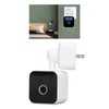 WIFI Home Security Camera ABS Clock Wall Plug in Camera