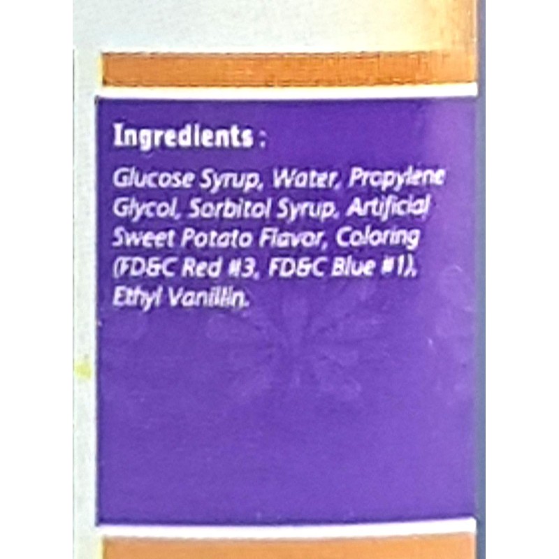 Ube Purple Yam Flavoring Paste Extract by Butterfly 2 oz