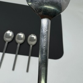 American Airlines AA Stainless Spoon Lot Of 4 Used