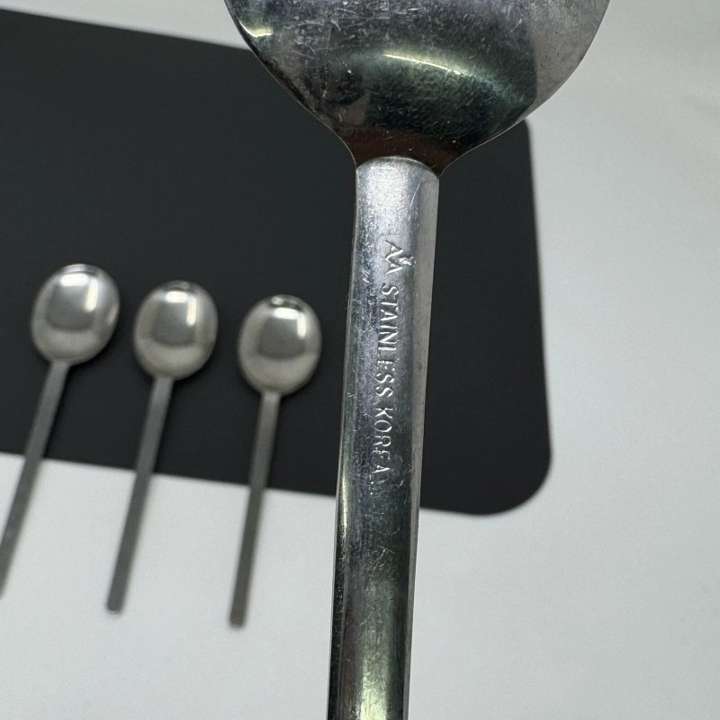 American Airlines AA Stainless Spoon Lot Of 4 Used