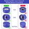 2 Premium Vacuum HEPA Post Filters Set Compatible with Dyson