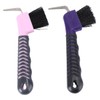 GRIRIW 2pcs Horse Hoof Cleaning Brushes Horse Grooming Tools Multi-Functional