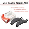 RLB-HILON 2 PCS Rear Quarter Glass Window Latch Compatible with